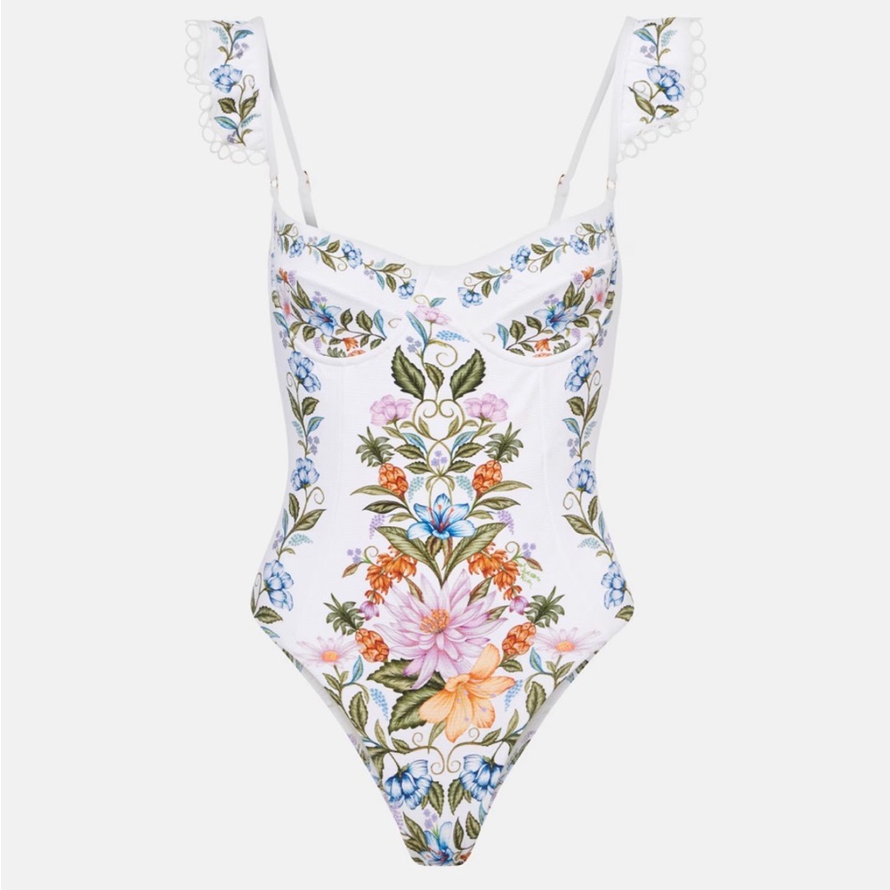 Farm Rio Sweet Bloom Bouquet One Piece